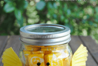 Make Bake Create Easter Chicks in Mason Jars