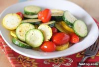 Garden Fresh Fridays: Zesty Summer Squash & Tomato Skillet