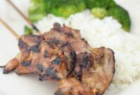 Sticky Gluten-Free Teriyaki Chicken Skewers