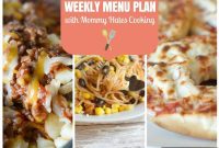 Weekly Menu Plan – October 9th