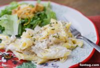 Velvety Slow Cooker Chicken Alfredo