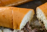 Succulent Slow Cooker French Dip Sandwiches