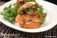 Savory Italian Chicken Pretzel Sliders