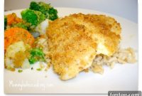 Golden Parmesan Tilapia Healthy Makeover