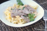Velvety Beef Stroganoff Feast