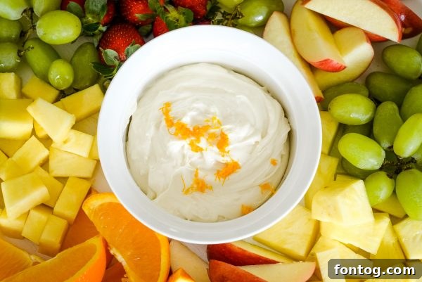 Ingredients for Cream Cheese Fruit Dip: marshmallow creme, cream cheese, vanilla extract