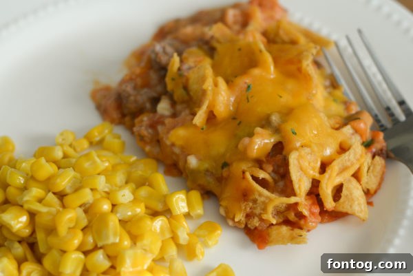 Easy Mexican Casserole - ready to eat