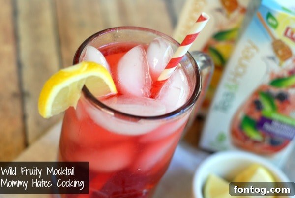 Wild Fruity Mocktail