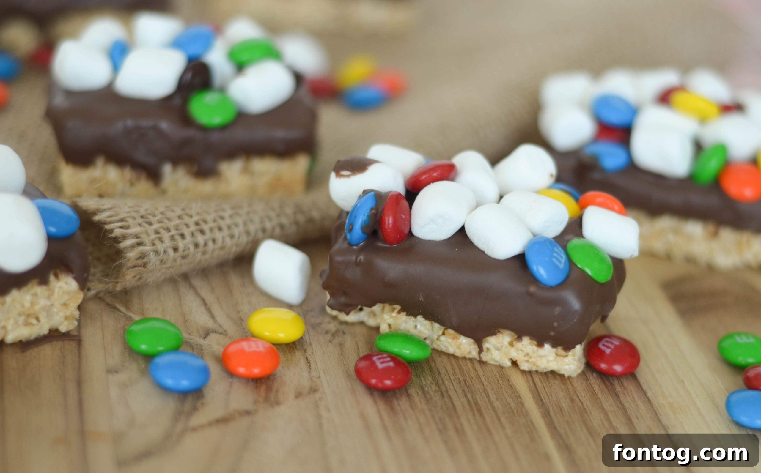 Recipe image for Monster Rice Krispie Treats