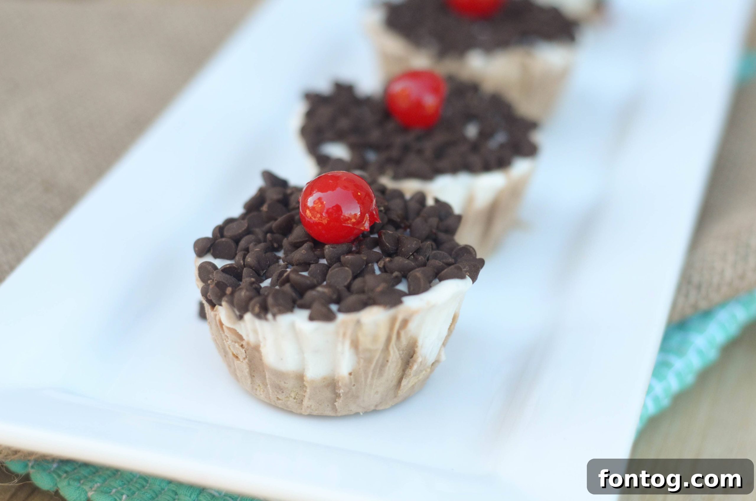 Vanilla Mocha Freezer Bites 2 Frozen Vanilla-Mocha Mini Pies