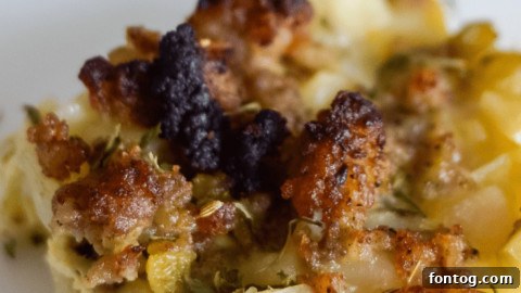 Ultimate Sausage Breakfast Bake 9 Sausage breakfast casserole, ideal for Pinterest sharing