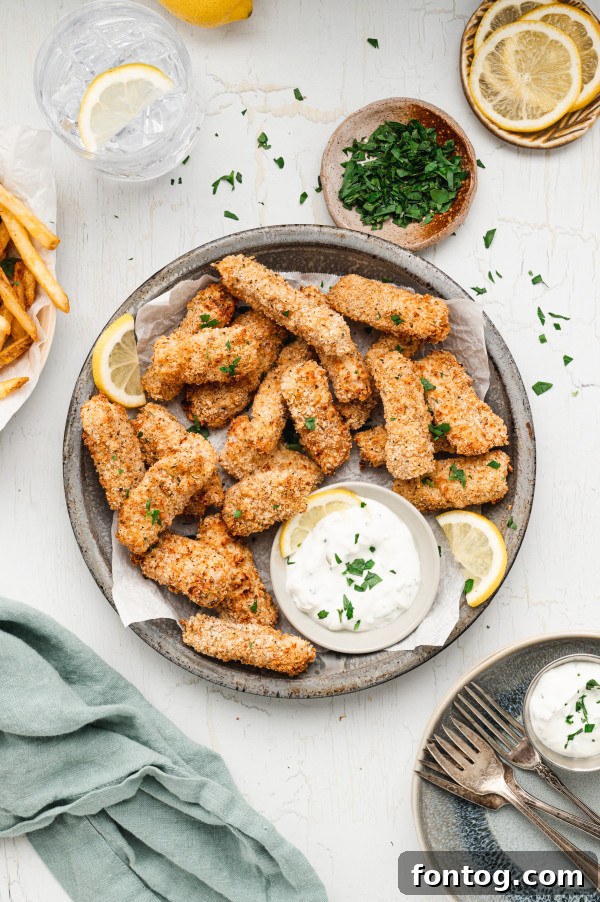 baking gluten free fish sticks