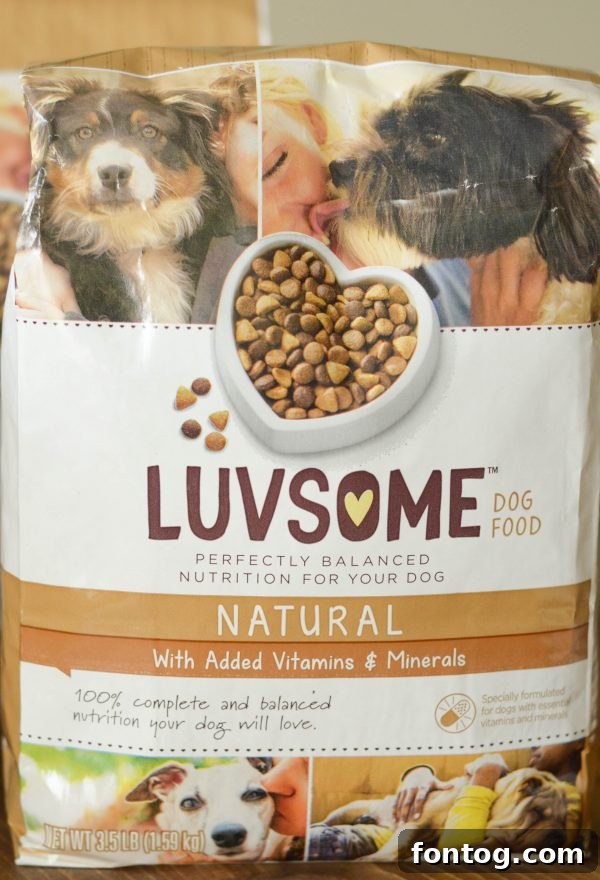 Luvsome Dog Food - Close-up of May's Affectionate Face