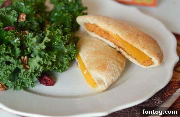 Warm Cheesy Chicken Cranberry Kale Salad 8 Cranberry Kale Salad with Chicken Melts