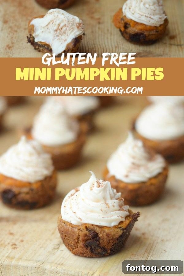 Gluten Free Mini Pumpkin Pies