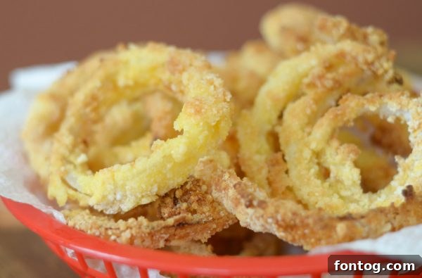 Crispy Air Fryer Onion Rings 4 Easy Air Fryer Onion Rings Recipe