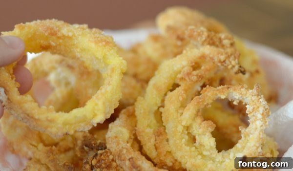 Crispy Air Fryer Onion Rings 5 Easy Air Fryer Onion Rings Recipe