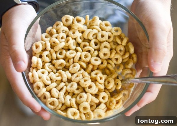 Family discussing at table