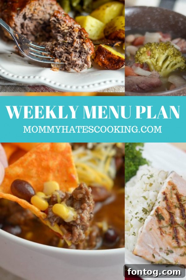 Weekly Meal Plan: November 18th 7 Weekly Menu Plan Overview for Thanksgiving Week