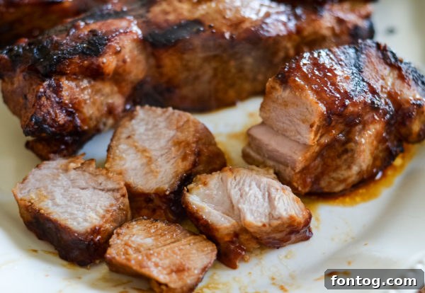 Ninja Foodi Grilled Ribs served