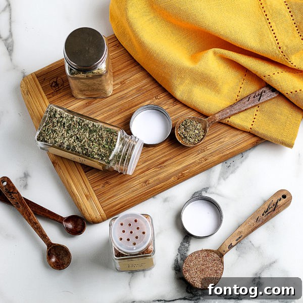 Mixed Homemade Taco Seasoning in a bowl