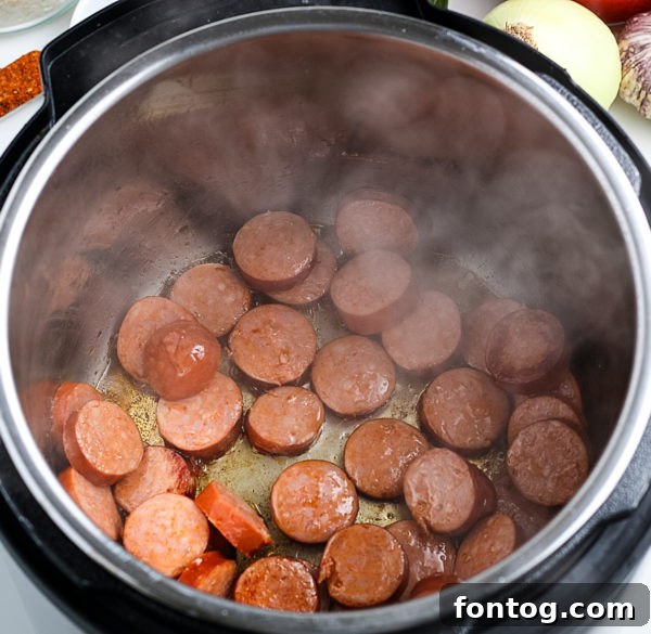 Delicious Ninja Foodi Gluten Free Jambalaya 3 Ninja Foodi Jambalaya (Gluten-Free)