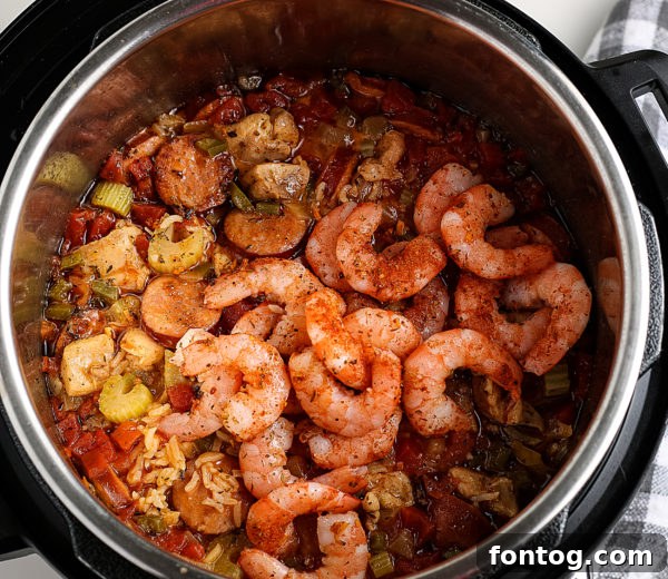 Delicious Ninja Foodi Gluten Free Jambalaya 5 Ninja Foodi Jambalaya (Gluten-Free)