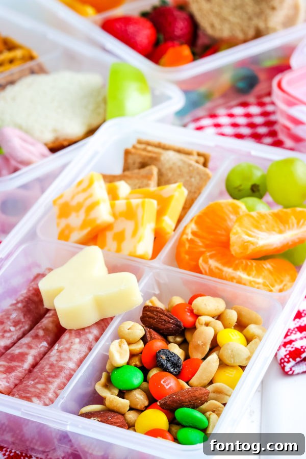 How to make a salami lunchbox