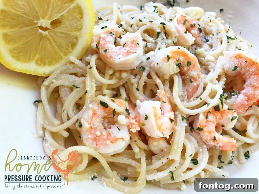 Shrimp Scampi in the Ninja Foodi