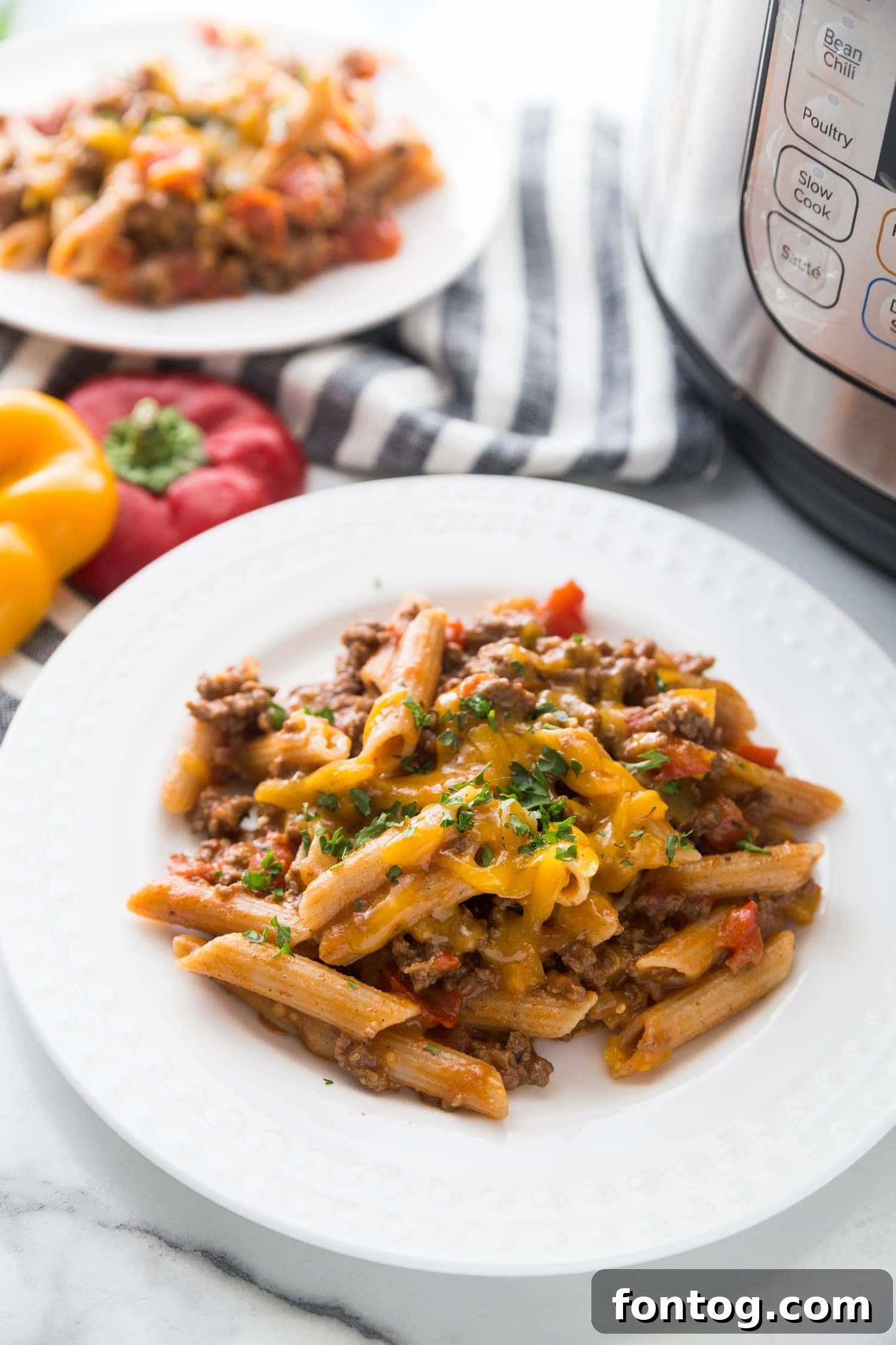 Instant Pot Enchilada Pasta