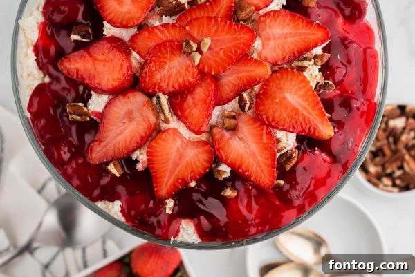 A vibrant gluten-free strawberry trifle, showcasing the versatility of gluten-free desserts.