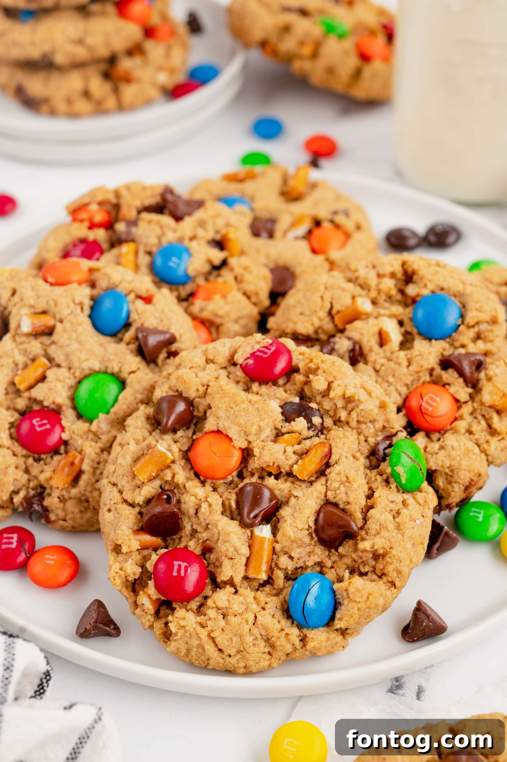Gluten-Free Monster Cookies, a delightful and colorful treat for any occasion.