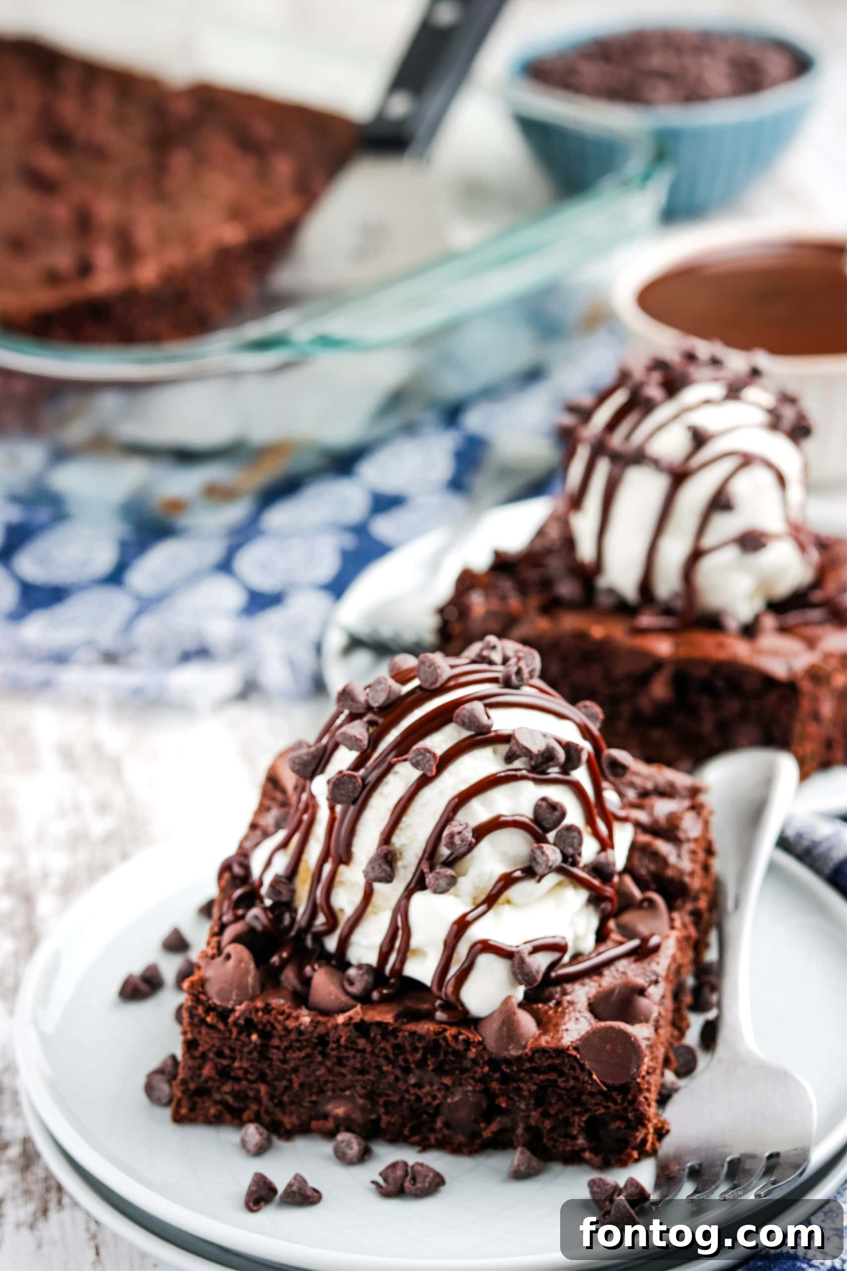 A rich and decadent gluten-free chocolate dump cake, perfect for quick dessert cravings.
