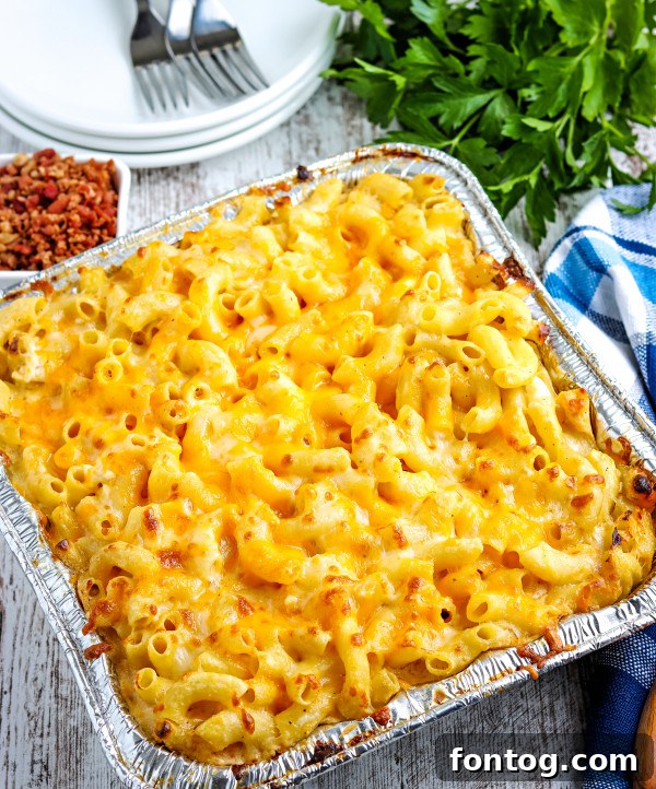 Tips for cooking on the pellet grill: Smoked Mac and Cheese