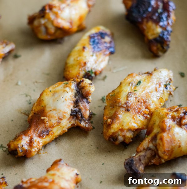 Tips for cooking on the pellet grill: Grilled chicken wings