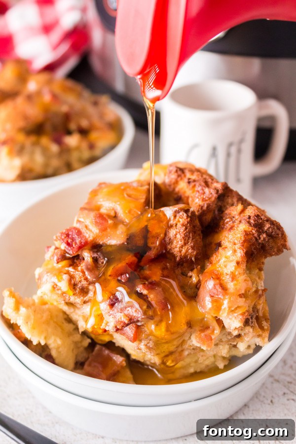 Ninja Foodi Signature Bacon Cheese French Toast 6 An 8-inch cake pan perfectly buttered, ready for the French Toast casserole mixture.