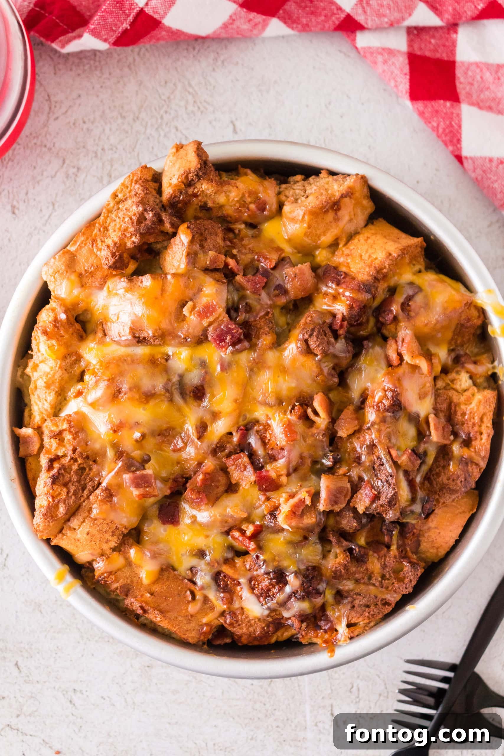 Ninja Foodi Bacon Cheese French Toast