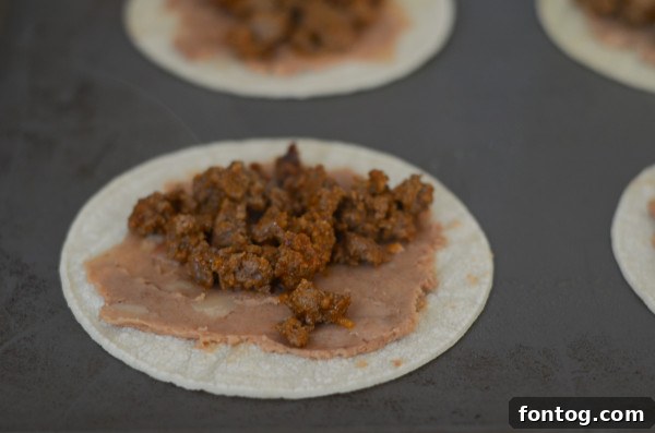 crispy baked tostada base