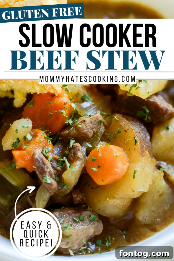Gluten-Free Slow Cooker Beef Stew banner image