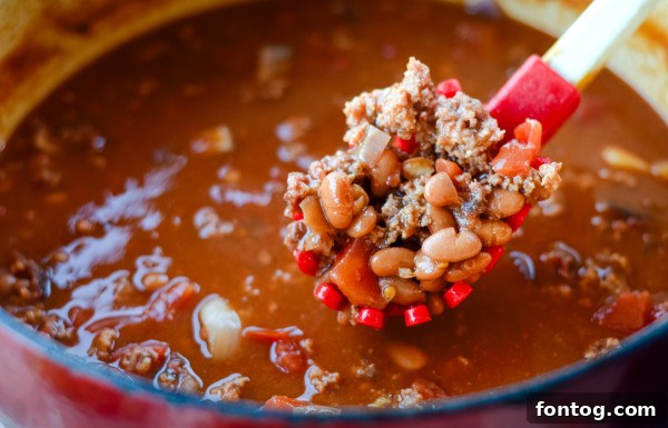 Next-Level Pellet Smoked Chili Over The Top 8 pellet grill smoked chili over the top