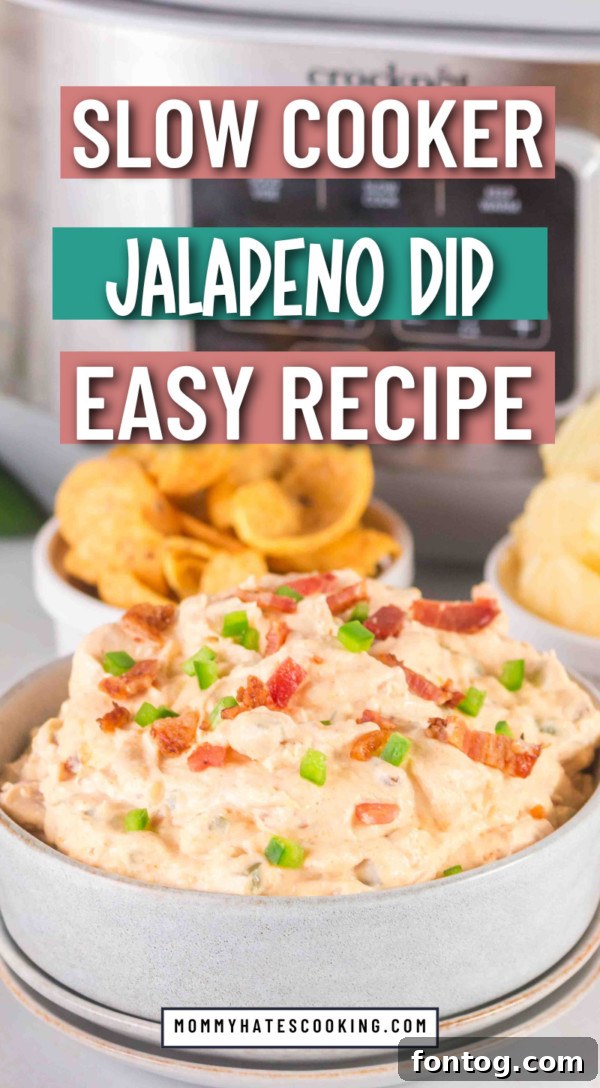 slow cooker jalapeno dip